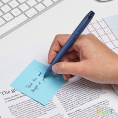 Ручка роллер Parker IM Monochrome T328 (2172965) Blue PVD F черн. черн. подар.кор.