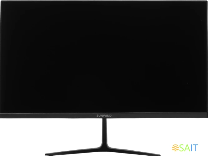 Монитор SunWind 21.5" SM-22FV222 черный VA 5ms 16:9 HDMI матовая 250cd 178гр/178гр 1920x1080 100Hz FreeSync VGA FHD 2.29кг