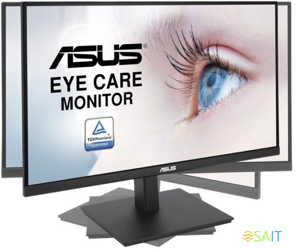 Монитор Asus 27" VA27AQSB черный IPS LED 1ms 16:9 HDMI M/M матовая HAS Piv 350cd 178гр/178гр 2560x1440 75Hz DP 2K USB 6.69кг