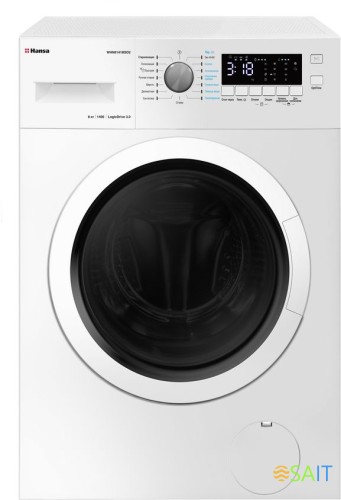 Стиральная машина Hansa WHN8141BSD2 класс: A+++ загр.фронтальная макс.:8кг белый инвертер