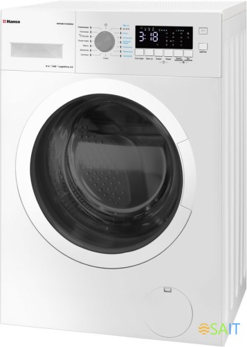 Стиральная машина Hansa WHN8141BSD2 класс: A+++ загр.фронтальная макс.:8кг белый инвертер