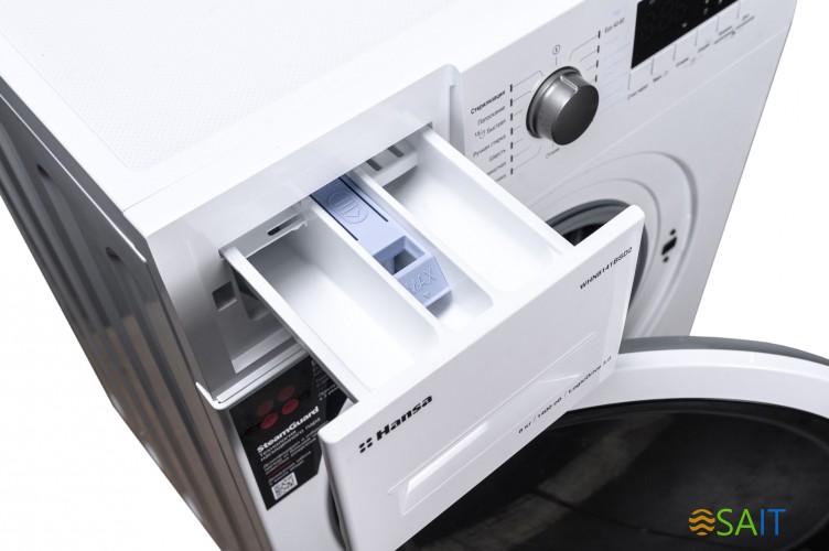Стиральная машина Hansa WHN8141BSD2 класс: A+++ загр.фронтальная макс.:8кг белый инвертер