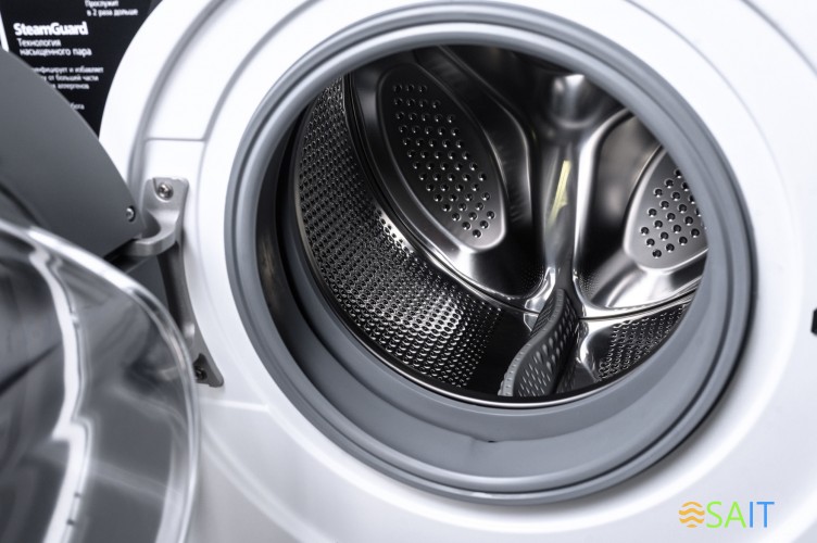 Стиральная машина Hansa WHN8141BSD2 класс: A+++ загр.фронтальная макс.:8кг белый инвертер