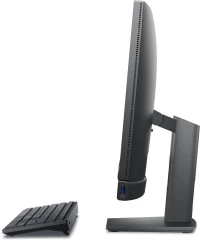 Моноблок Dell Optiplex 7420 23.8" Full HD i3 14100T (2.5) 8Gb SSD256Gb UHDG 730 CR Linux Ubuntu GbitEth WiFi BT 130W клавиатура мышь Cam черный 1920x1080