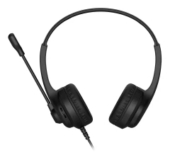 Наушники с микрофоном A4Tech HS-8i черный 1.8м накладные оголовье