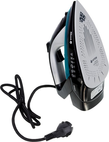 Утюг Vitek VT-8324 2300Вт черный/зеленый