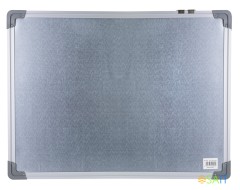 Доска магнитно-маркерная Deli EV900 магнитно-маркерная лак белый 90x120см