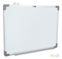 Доска магнитно-маркерная Deli EV900 магнитно-маркерная лак белый 90x120см