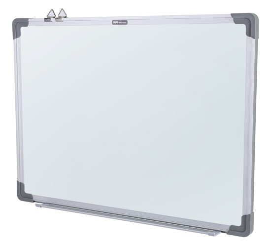 Доска магнитно-маркерная Deli EV900 магнитно-маркерная лак белый 90x120см