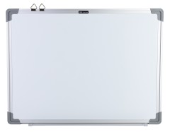 Доска магнитно-маркерная Deli EV900 магнитно-маркерная лак белый 90x120см