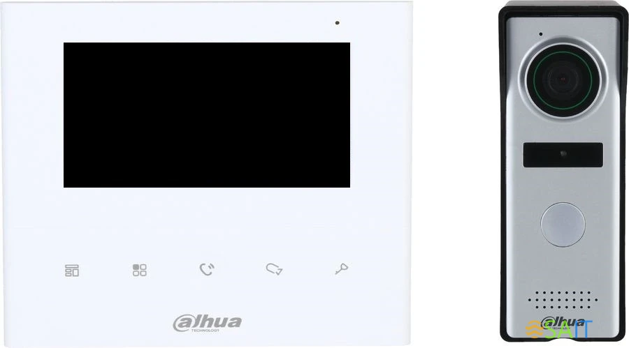 Комплект домофона Dahua DHI-KTA04 белый