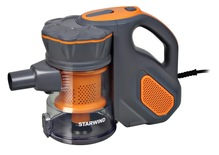 Пылесос ручной Starwind SCH1320 1000Вт оранжевый/серый