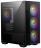 Корпус MSI MAG Forge M100A черный без БП mATX 2x120mm 2xUSB2.0 1xUSB3.0 audio bott PSU