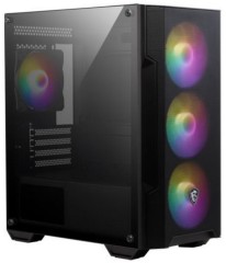 Корпус MSI MAG Forge M100A черный без БП mATX 2x120mm 2xUSB2.0 1xUSB3.0 audio bott PSU