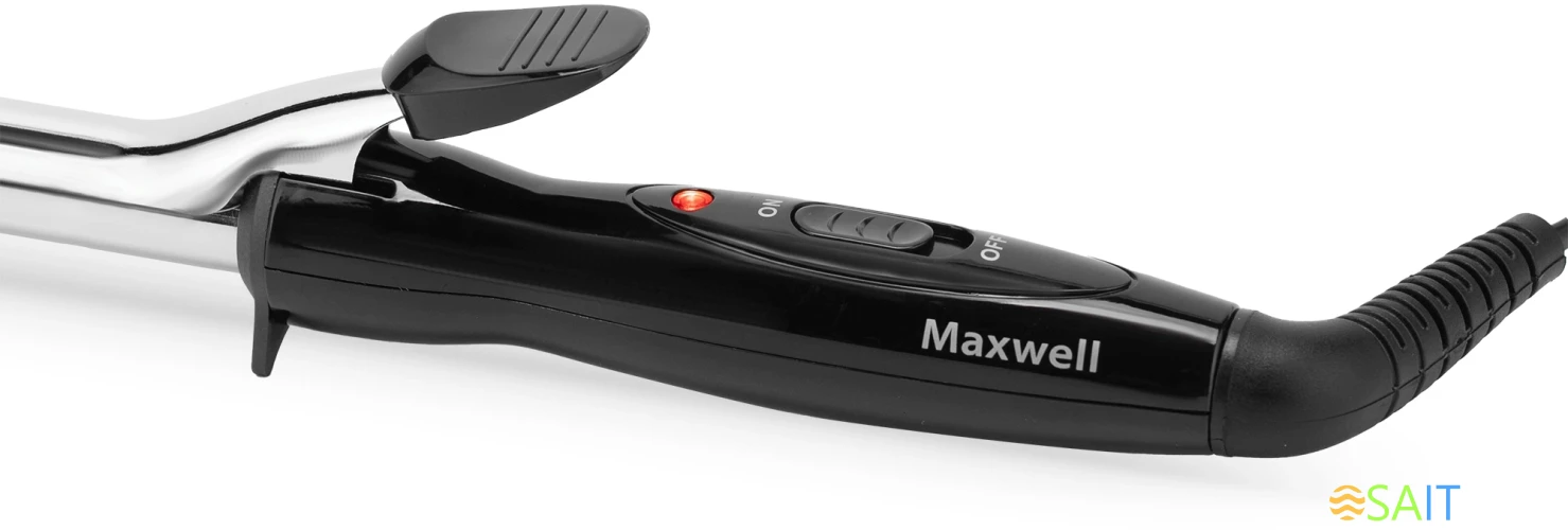 Щипцы Maxwell MW-2409 25Вт черный макс.темп.:180С