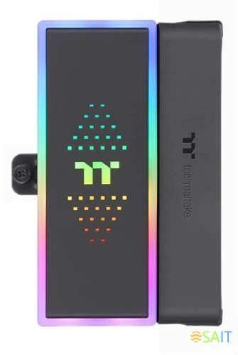 Устройство охлаждения(кулер) Thermaltake Astria 200 ARGB Soc-AM5/AM4/1200/1700/1851 черный 4-pin 26.8dB Al 210W Ret (CL-P119-AL12SW-A)