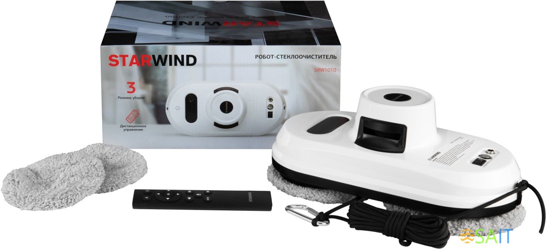 Мойщик окон Starwind SRW1010 пит.:от сети белый