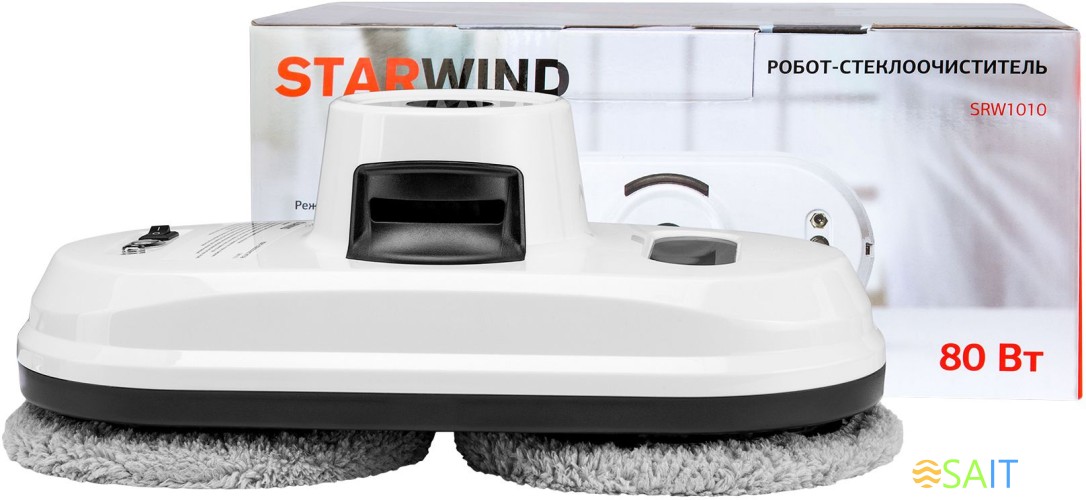Мойщик окон Starwind SRW1010 пит.:от сети белый
