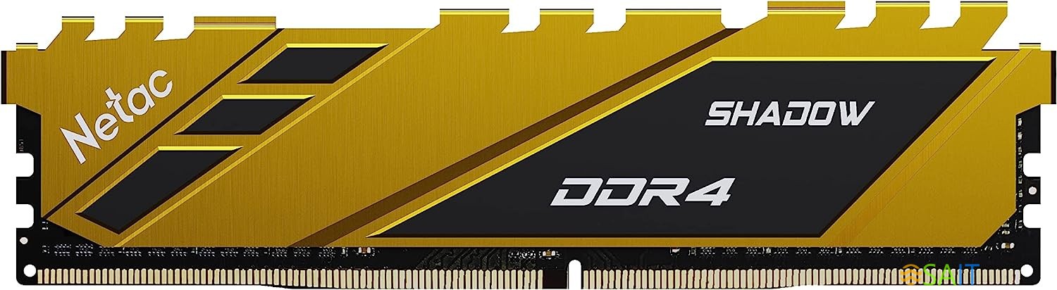 Память DDR4 8GB 2666MHz Netac NTSDD4P26SP-08Y Shadow RTL Gaming PC4-21300 CL19 DIMM 288-pin 1.2В с радиатором Ret