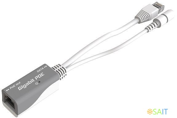 Инжектор PoE MikroTik RBGPOE 10/100/1000BASE-T