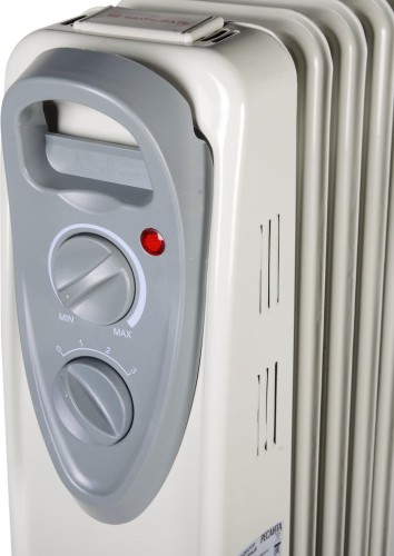 Радиатор масляный Ресанта ОМ-5Н 1000Вт белый