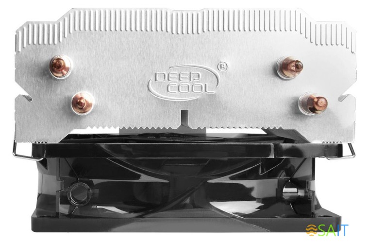 Устройство охлаждения(кулер) Deepcool Gammaxx 200 V2 Soc-AM5/AM4/1200/1700/1851 черный 4-pin 18-24dB Al+Cu 100W 326gr Ret (DP-MCH2-GMX200-V2)