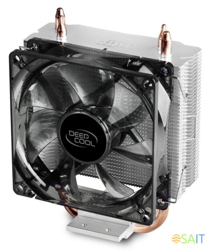 Устройство охлаждения(кулер) Deepcool Gammaxx 200 V2 Soc-AM5/AM4/1200/1700/1851 черный 4-pin 18-24dB Al+Cu 100W 326gr Ret (DP-MCH2-GMX200-V2)