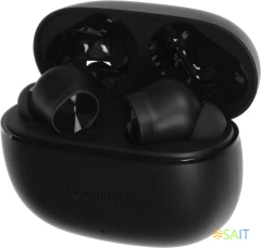 Гарнитура внутриканальные Realme Buds T200x черный беспроводные bluetooth в ушной раковине (6941764461727)