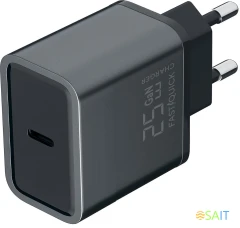 Сетевое зар./устр. Redline Pro XC-3 25W 3A (PD) USB Type-C универсальное черный (УТ000038328)