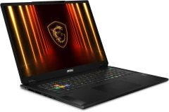 Ноутбук MSI Stealth 18 HX AI A2XWJG-052RU Core Ultra 9 275HX 64Gb SSD2Tb NVIDIA GeForce RTX5090 24Gb 18" IPS UHD+ (3840x2400) Windows 11 Home black WiFi BT Cam (9S7-183341-052)