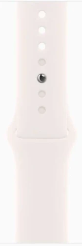 Смарт-часы Apple Watch Series 10 A2999 46мм 2.1" OLED корп.розовое золото Sport Band рем.белый разм.брасл.:140-190мм (MWWT3ZP/A)