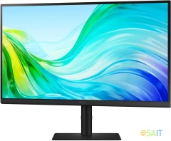 Монитор Samsung 27&quot; S27F610EAIXCI черный IPS LED 16:9 HDMI матовая HAS Piv 1000:1 300cd 178гр/178гр 2560x1440 100Hz DP 2K 5.4кг