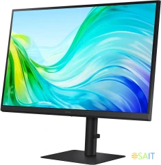 Монитор Samsung 27&quot; S27F610EAIXCI черный IPS LED 16:9 HDMI матовая HAS Piv 1000:1 300cd 178гр/178гр 2560x1440 100Hz DP 2K 5.4кг