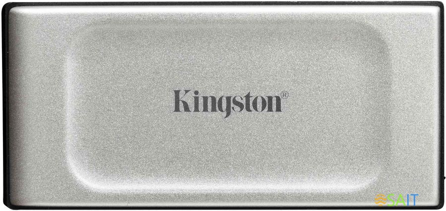Накопитель SSD Kingston USB 3.2 500Gb SXS2000/500G XS2000 1.8" серый