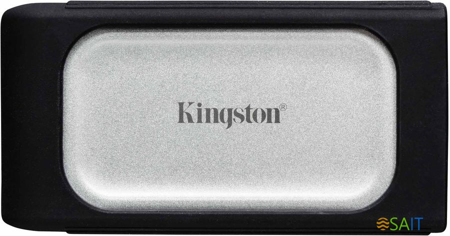 Накопитель SSD Kingston USB 3.2 500Gb SXS2000/500G XS2000 1.8" серый