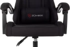 Кресло игровое Zombie Void черный с подголов. крестов. пластик