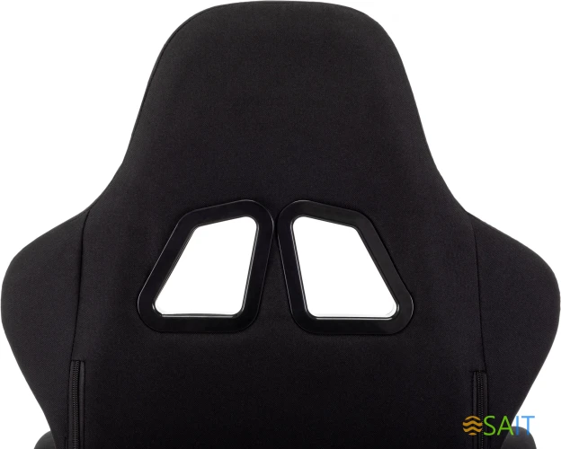 Кресло игровое Zombie Void черный с подголов. крестов. пластик