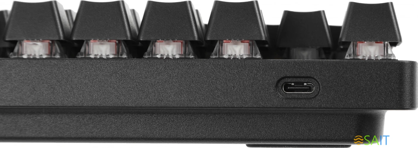 Клавиатура Steelseries Apex Pro TKL (2023) механическая черный USB for gamer LED (подставка для запястий) (64856)