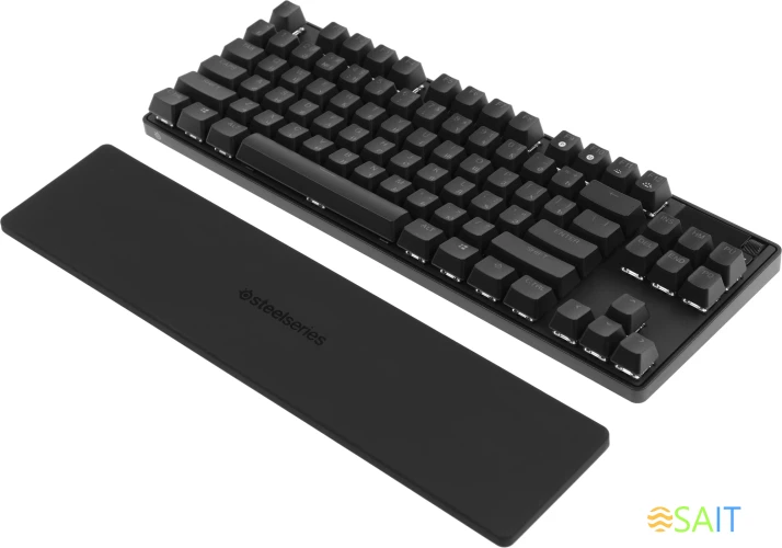 Клавиатура Steelseries Apex Pro TKL (2023) механическая черный USB for gamer LED (подставка для запястий) (64856)