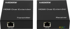 Набор адаптеров аудио-видео Premier 5-877-2 HDMI (f)/RJ45 черный