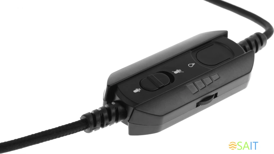 Наушники с микрофоном A4Tech Bloody G573 черный 2м мониторные USB оголовье (G573)