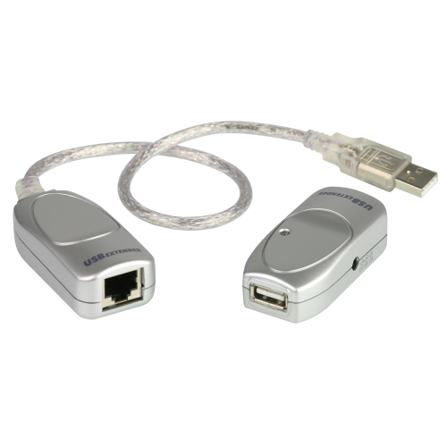 Удлинитель, USB 1.1, 60 метр., USB A-тип, Male/Female, без шнуров ATEN UCE60