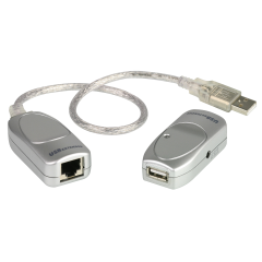 Удлинитель, USB 1.1,  60 метр., USB A-тип, Male/Female, без шнуров ATEN UCE60