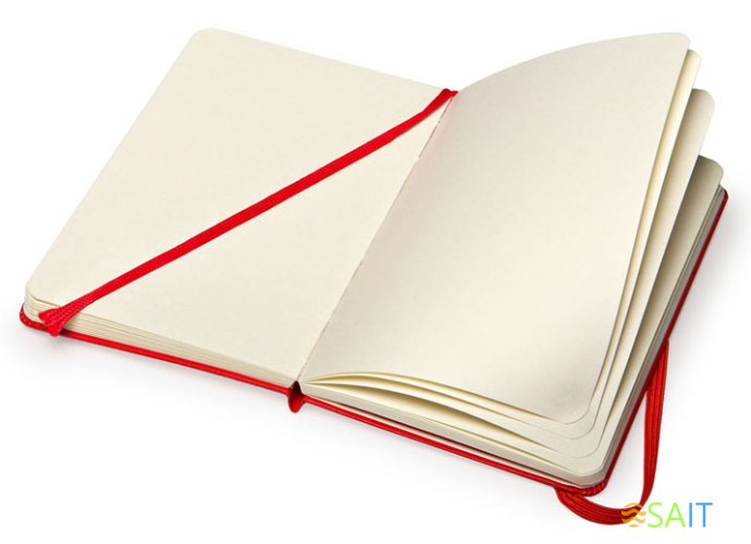 Блокнот для рисования Moleskine ART SKETCHBOOK ARTQP063R Large 130х210мм 104стр. твердая обложка красный