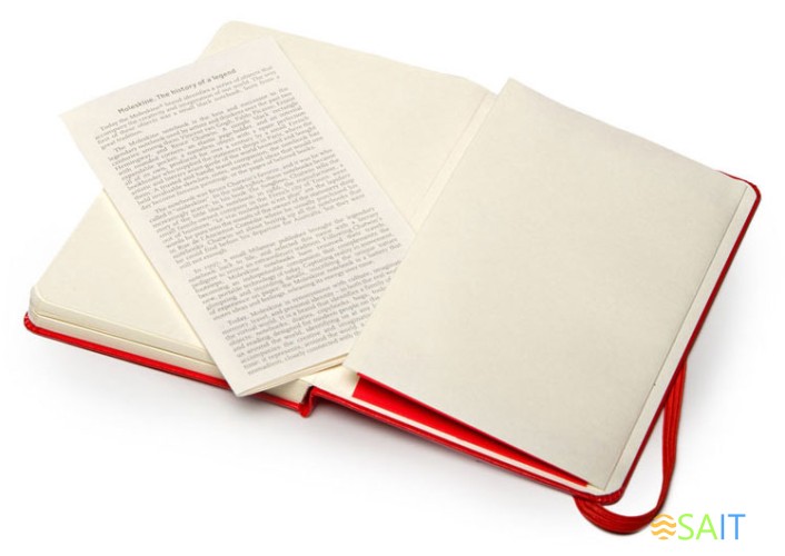 Блокнот для рисования Moleskine ART SKETCHBOOK ARTQP063R Large 130х210мм 104стр. твердая обложка красный