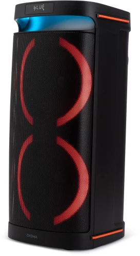 Минисистема Digma D-MC1750 черный 60Вт FM USB BT micro SD