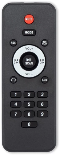 Минисистема Digma D-MC1750 черный 60Вт FM USB BT micro SD