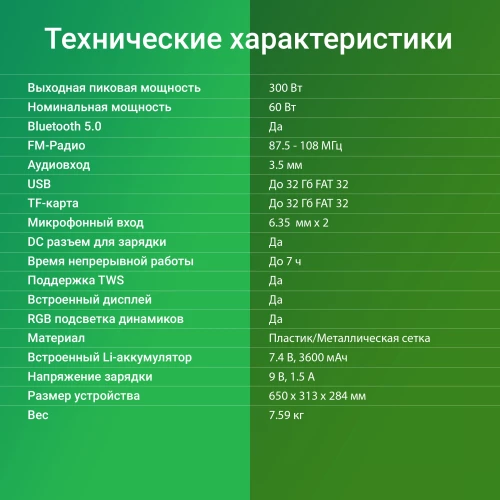 Минисистема Digma D-MC1750 черный 60Вт FM USB BT micro SD