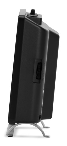 Радиобудильник Hyundai H-RCL246 черный LCD подсв:зеленая часы:цифровые FM