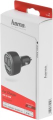 Автомобильное зар./устр. Hama H-173603 2.1A+2.1A+1A 3xUSB универсальное черный (00173603)
